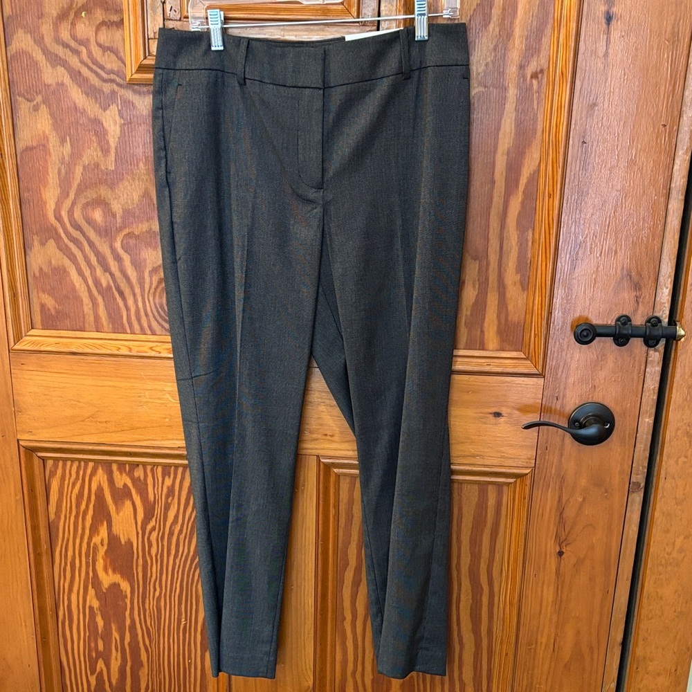 NWT Ann Taylor grey Dress suit Pants size 8